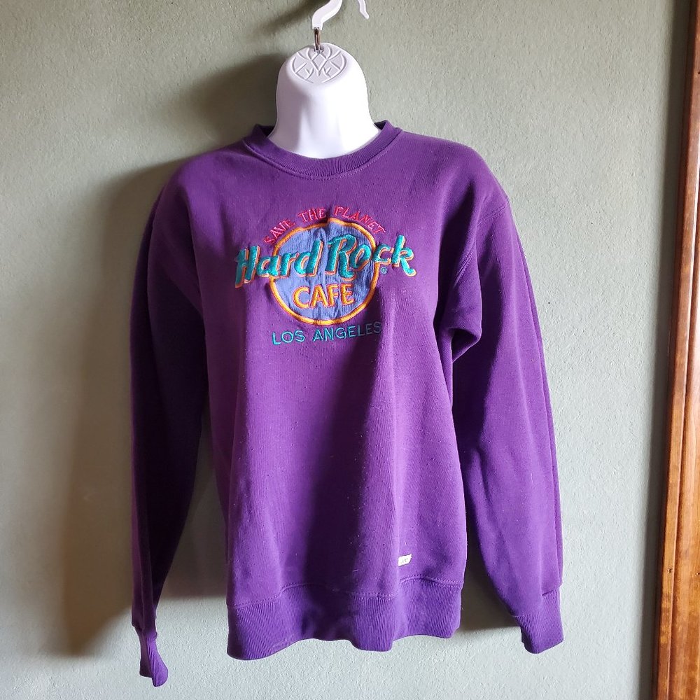 Hard Rock Cafe - Purple Sweatshirt